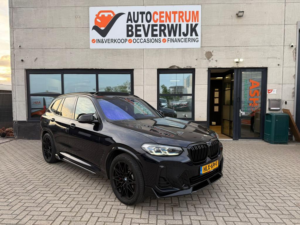 BMW X3 Xdrive30e M Sport 292pk AUT 2021 Zwart Laser Pano, Auto's, Automaat, 1998 cc, 4 cilinders, 2000 kg