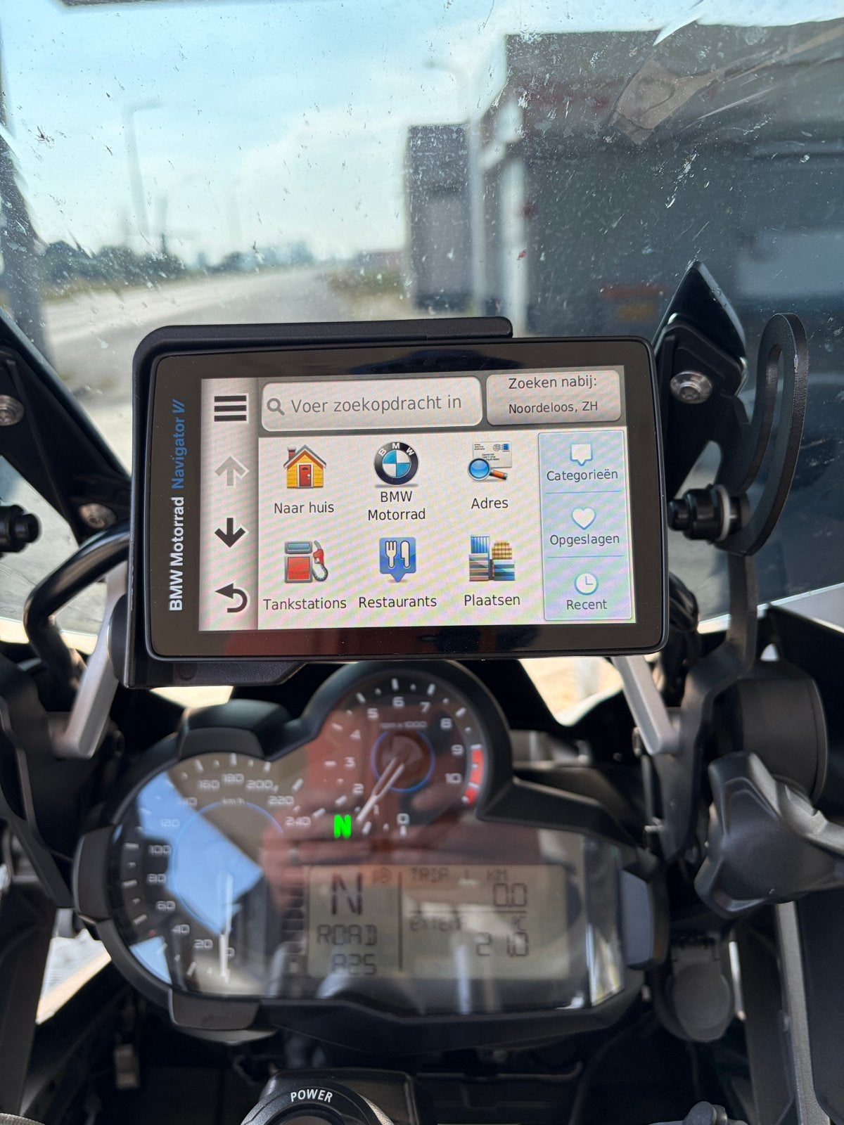 Garmin BMW Motorrad Navigator V navigatie, Ophalen of Verzenden, Zo goed als nieuw