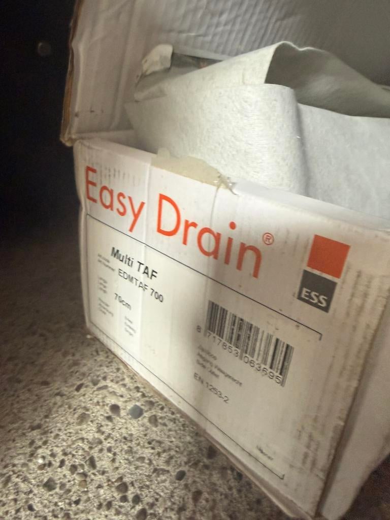 Easydrain 70 cm, Overige typen, Nieuw, Ophalen of Verzenden, Minder dan 5 m²