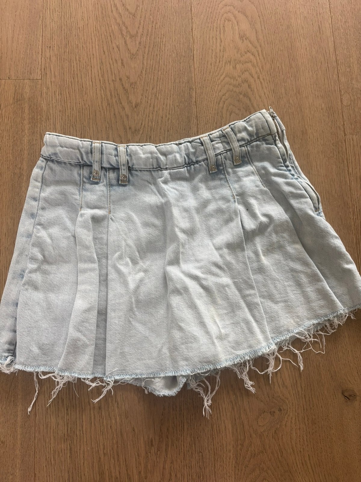 Skort zara lichrblauw maat 13/14 jaar, Ophalen of Verzenden, Zo goed als nieuw, Maat 34 (XS) of kleiner, Boven de knie