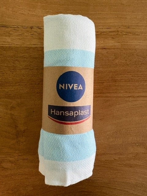 Nieuw In Verpakking: Nivea Strandhanddoek, Blauw, Overige merken, Badlaken, Nieuw