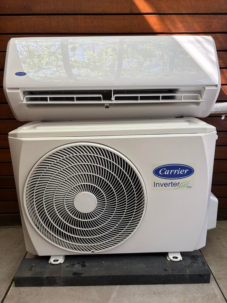 Carrier binnen- + buitenunit 3.52 kW Koelen, Ophalen, Koelen en Ontvochtigen, Timer, 3 snelheden of meer