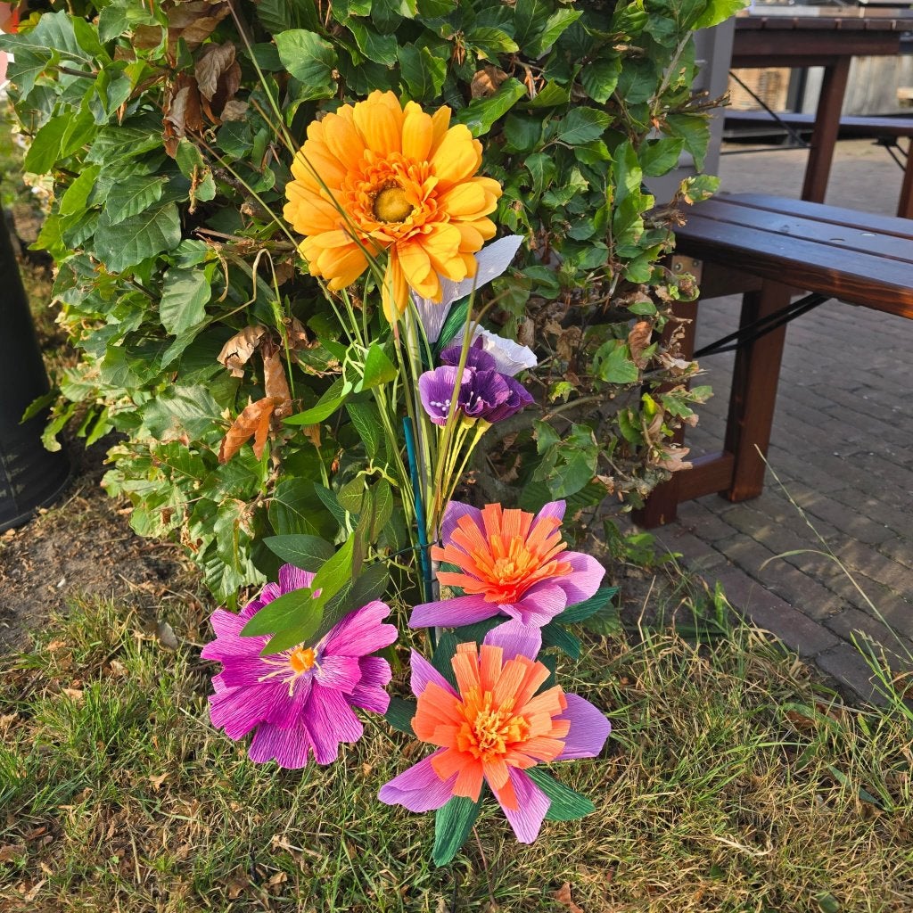 VEEL!! Bruiloft handgemaakte en gekochte bloemen decoratie!!, Ophalen, Gebruikt, Versiering, Geboorte of Huwelijk