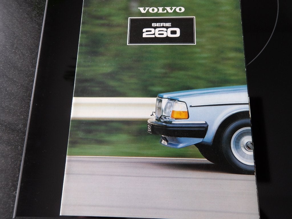 Volvo Serie 260 Brochure - Origineel, Ophalen of Verzenden, Zo goed als nieuw, Volvo