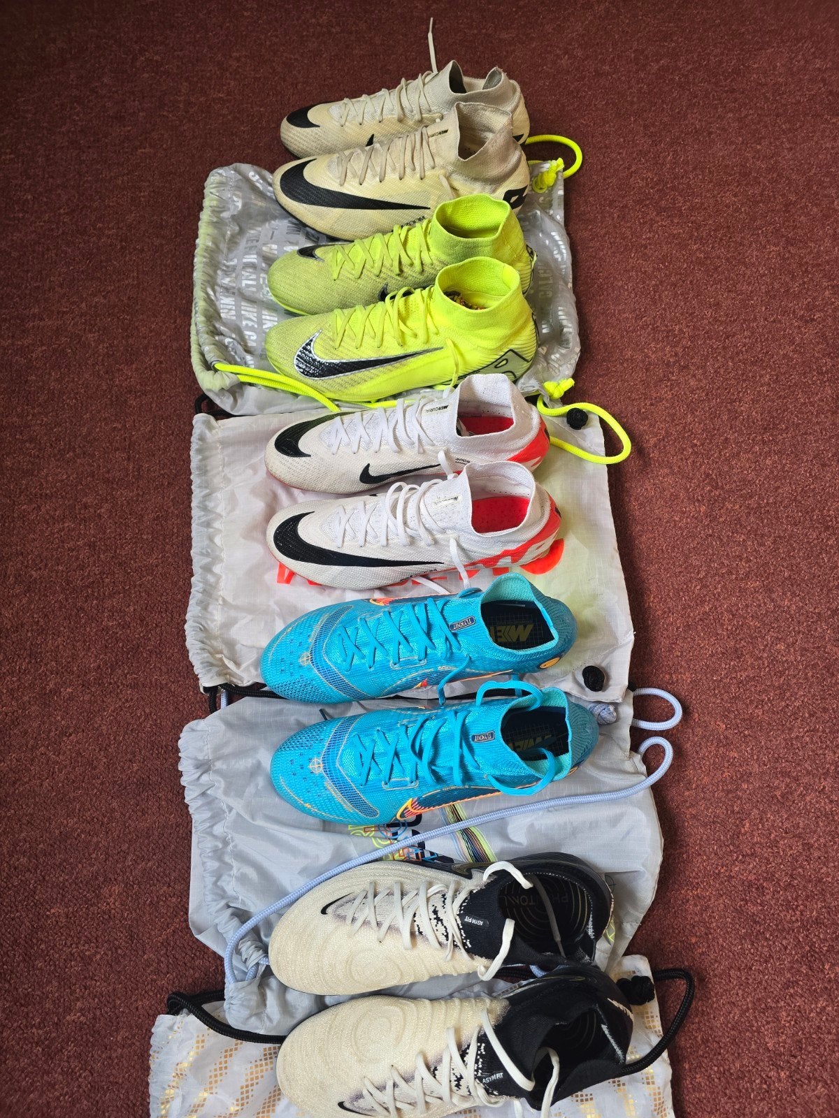 5 voetbalschoenen nike Mercurial superfly origineels 40.5, Maat M, Ophalen of Verzenden, Nieuw, Schoenen