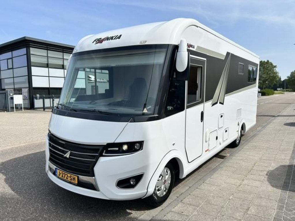 FRANKIA: Rondzit, 2xAirco Automaat F-line I740 PLUS, 2020, Ringverwarming, Fiat, Bedrijf, Diesel