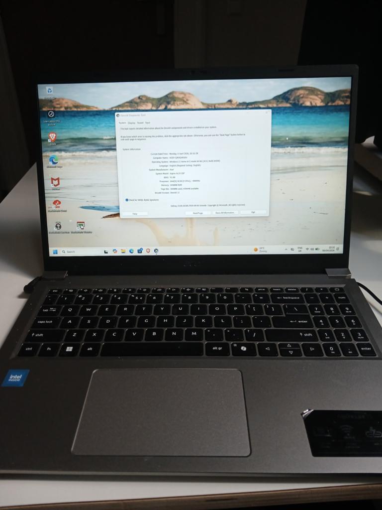 Acer Aspire Lite 15, Computers en Software, Windows Laptops, Minder dan 2 Ghz, Refurbished, Ophalen of Verzenden, SSD