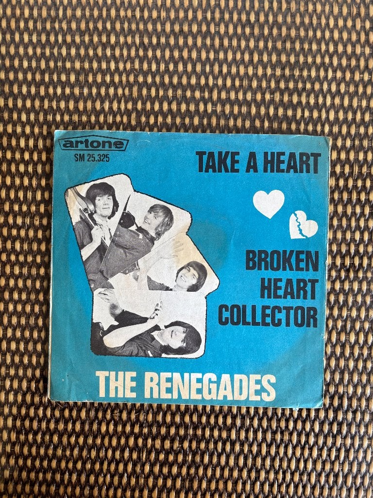 The Renegades - Take A Heart - ALLEEN HOESJE, Cd's en Dvd's, Ophalen of Verzenden, Gebruikt, Pop