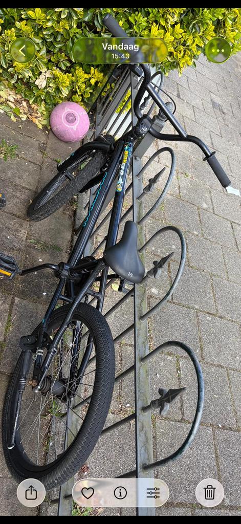 BMX 20 inch, Ophalen, Gebruikt, Staal, 20 tot 24 inch
