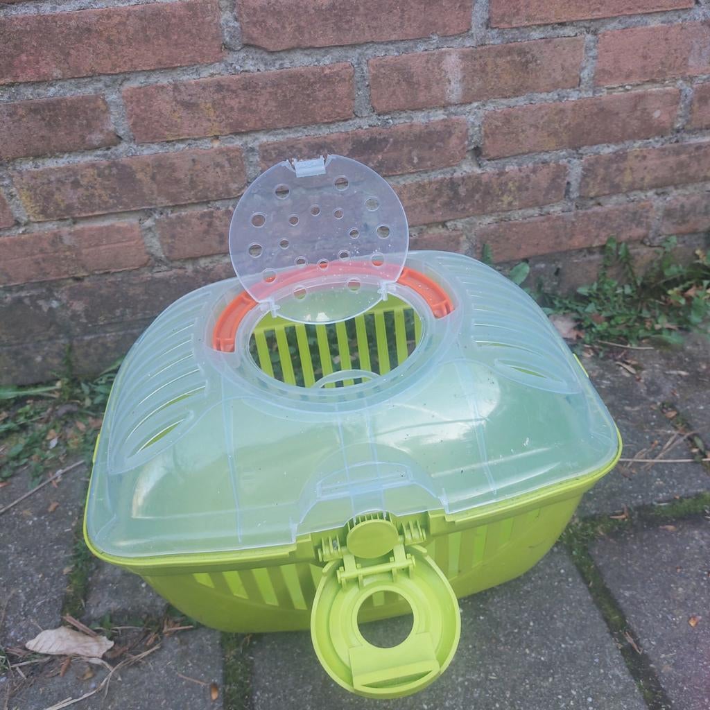 Transportkooi transportbox reiskooi hamster, cavia, Ophalen of Verzenden