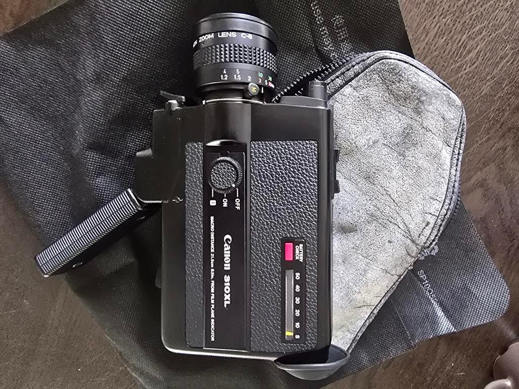 Canon 310XL Super 8 Camera met accessoires, Ophalen of Verzenden, 8mm, Camera