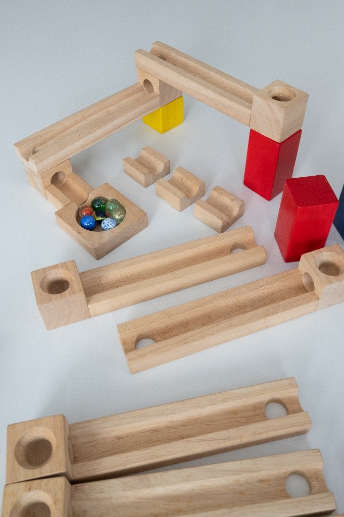 Houten knikkerbaan (HEMA), Ophalen of Verzenden, Gebruikt, Overige merken