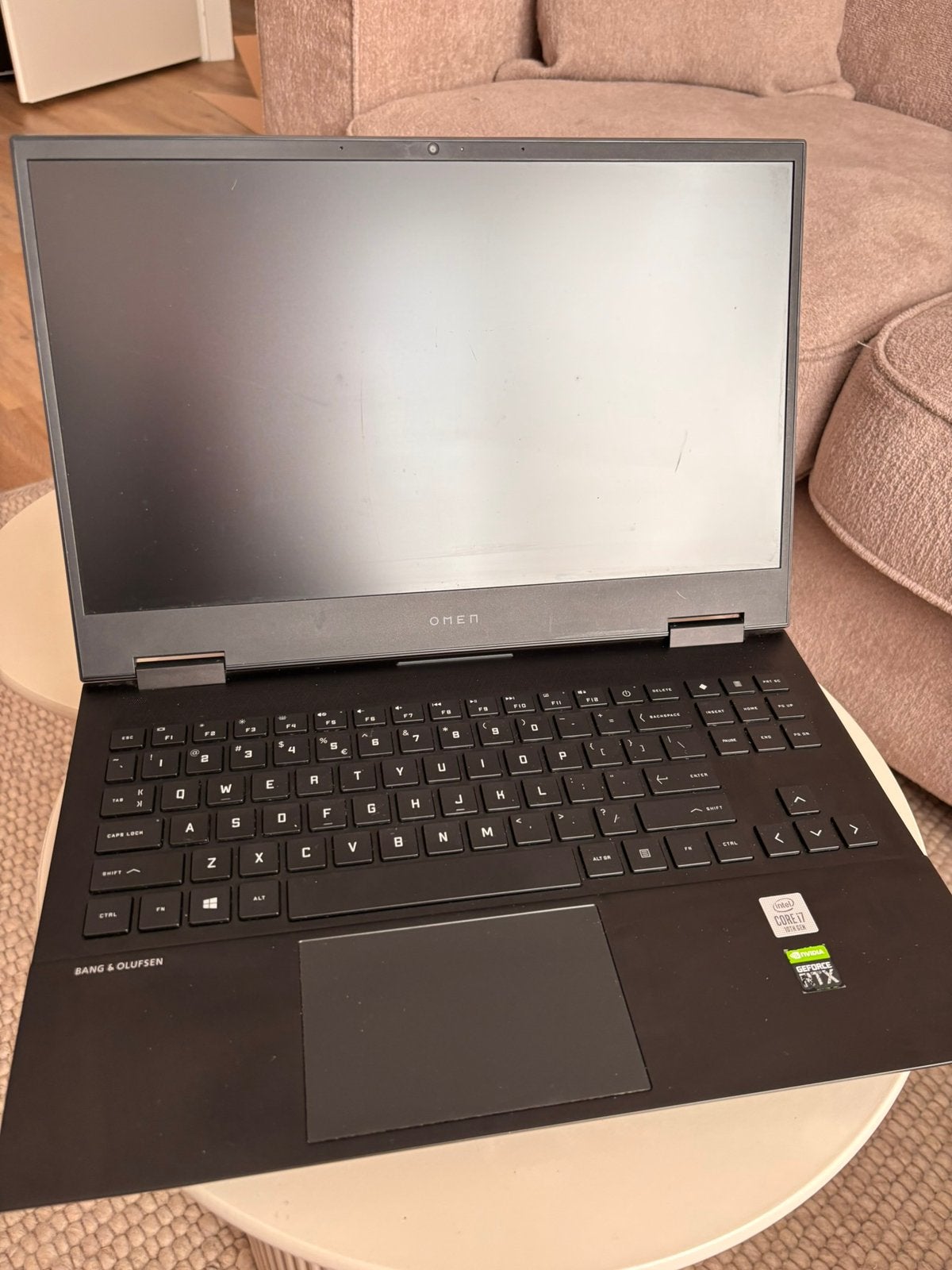 Hp Omen 15 ek-0730nd laptop, Ophalen, Gebruikt, Met videokaart, 2 tot 3 Ghz