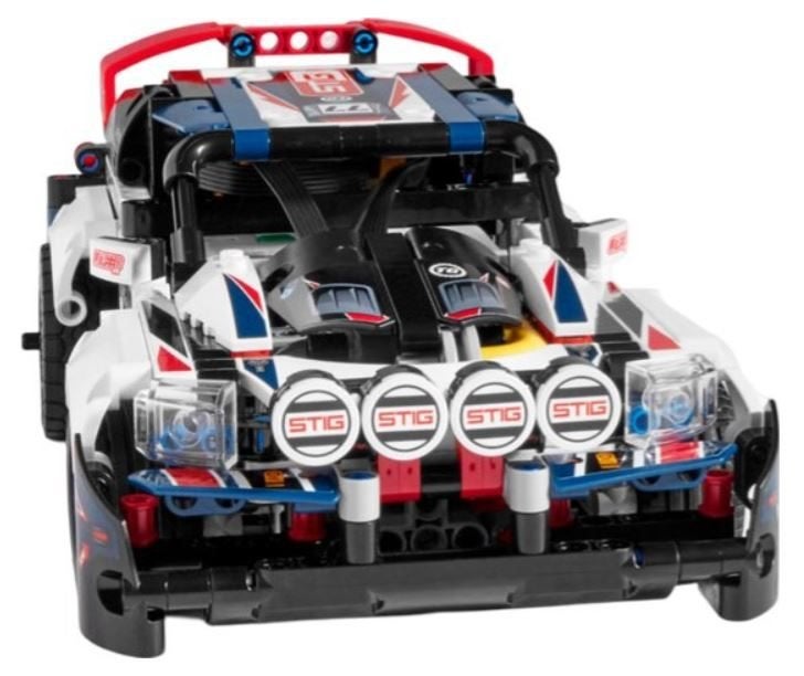 LEGO Technic App-Controlled Top Gear Rally Car 42109, Inclusief instructies, Lego, Ophalen of Verzenden, Zo goed als nieuw