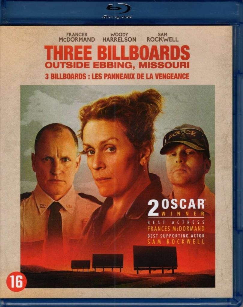Three Billboards Outside Ebbing, Missouri - IMDB 8.1 - NL, Engels, Nederlands, Ophalen of Verzenden, Zo goed als nieuw