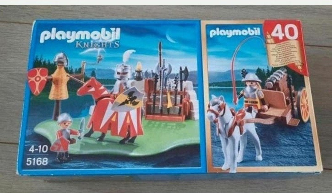Playmobil 5168 knights - Riddertoernooi met kanontransport
I, Kinderen en Baby's, Speelgoed | Playmobil, Ophalen of Verzenden