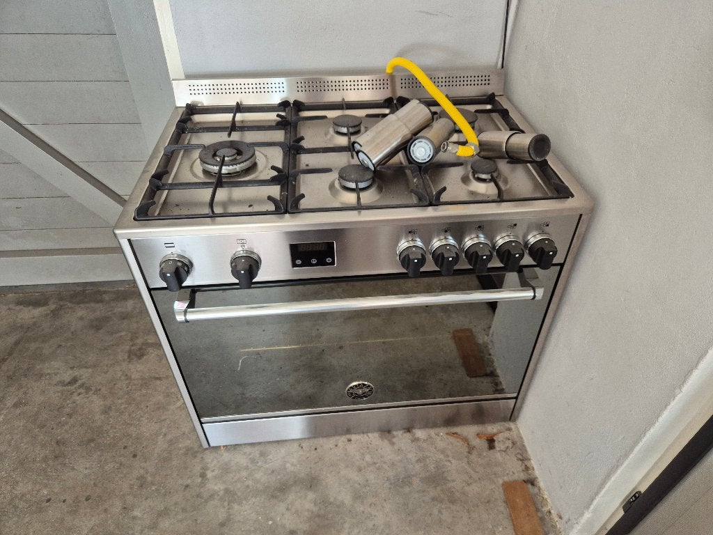 Bertazzoni prime gasfornuis, Ophalen, Gebruikt, 60 cm of meer, Gas