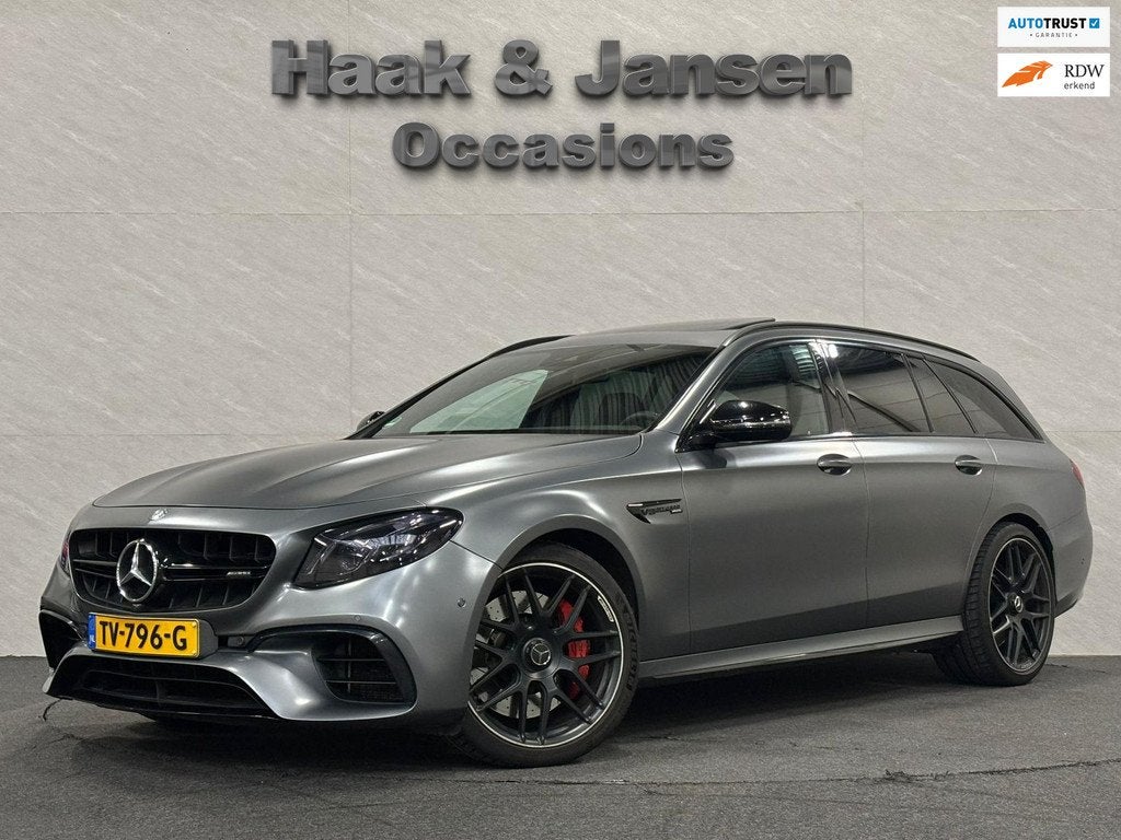 Mercedes-Benz E-klasse Estate E63S AMG 4MATIC 612PK Edition, Auto's, Mercedes-Benz, Bedrijf, Te koop, E-Klasse, 360° camera, 4x4