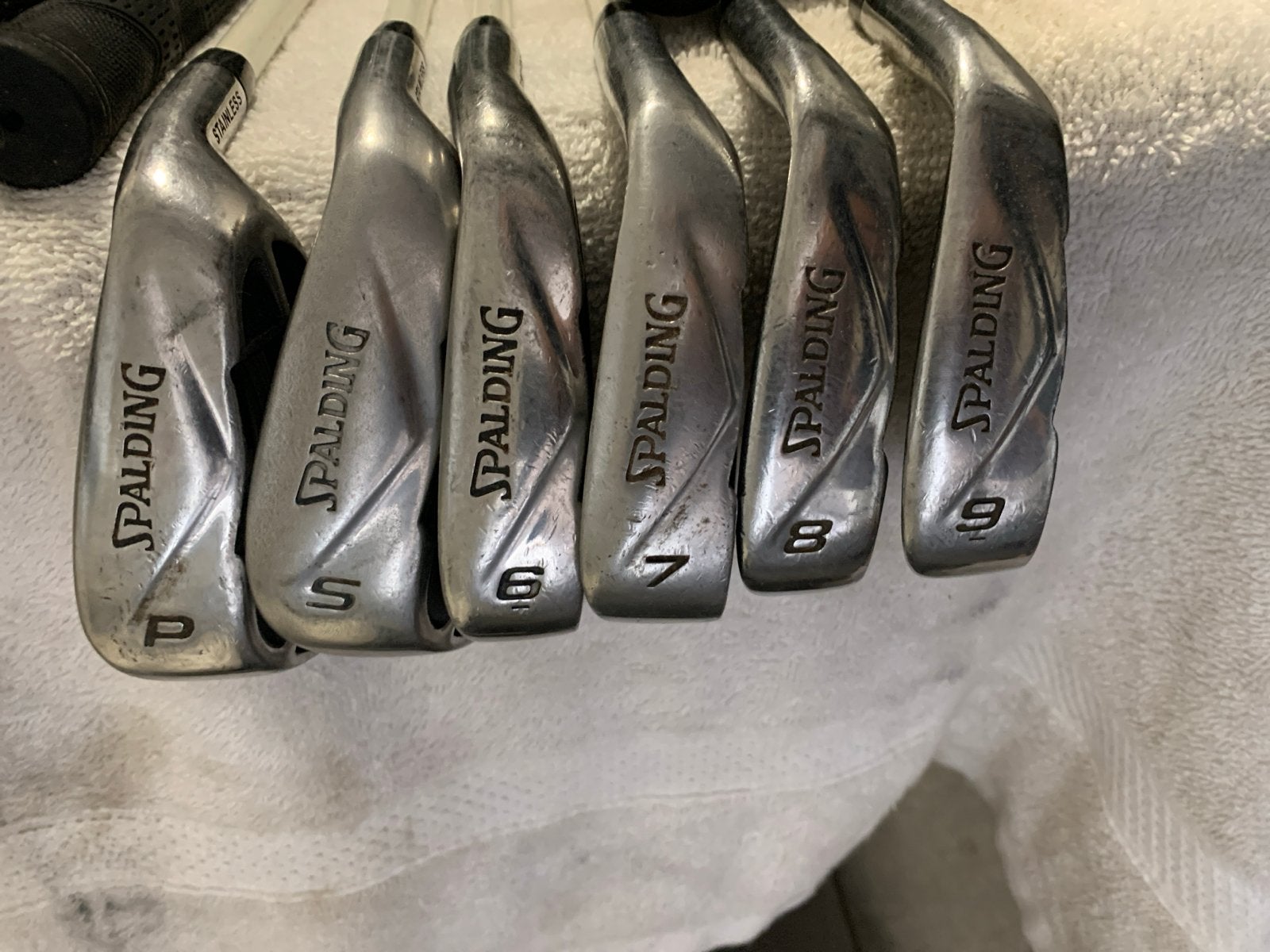 Spalding Golfset - IJzers, Woods en Putter 10-CLUBS, Ophalen of Verzenden, Gebruikt, Set, Overige merken
