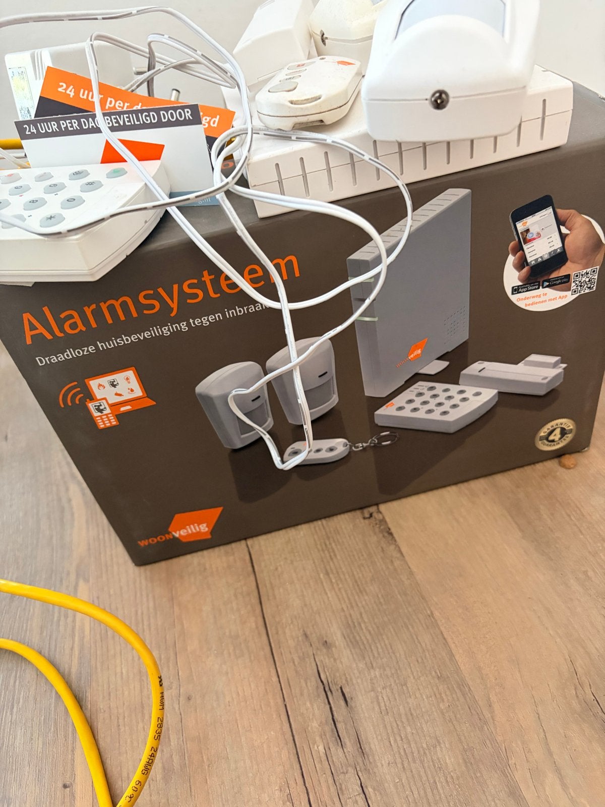 Woonveilig alarmsysteem - complete set, Ophalen, Compleet systeem, Draadloos, Beweging