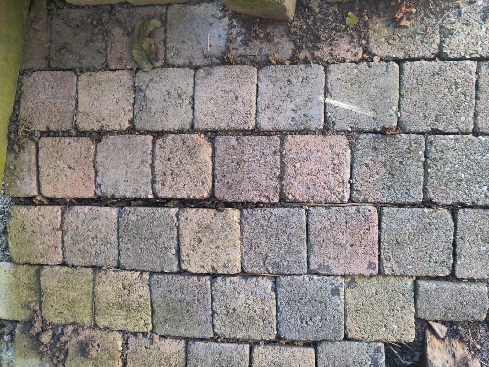 Tuintegels Tambour Oud Bont 10x10x6cm - ca. 34m2, Tuin en Terras, Tegels en Klinkers, Ophalen