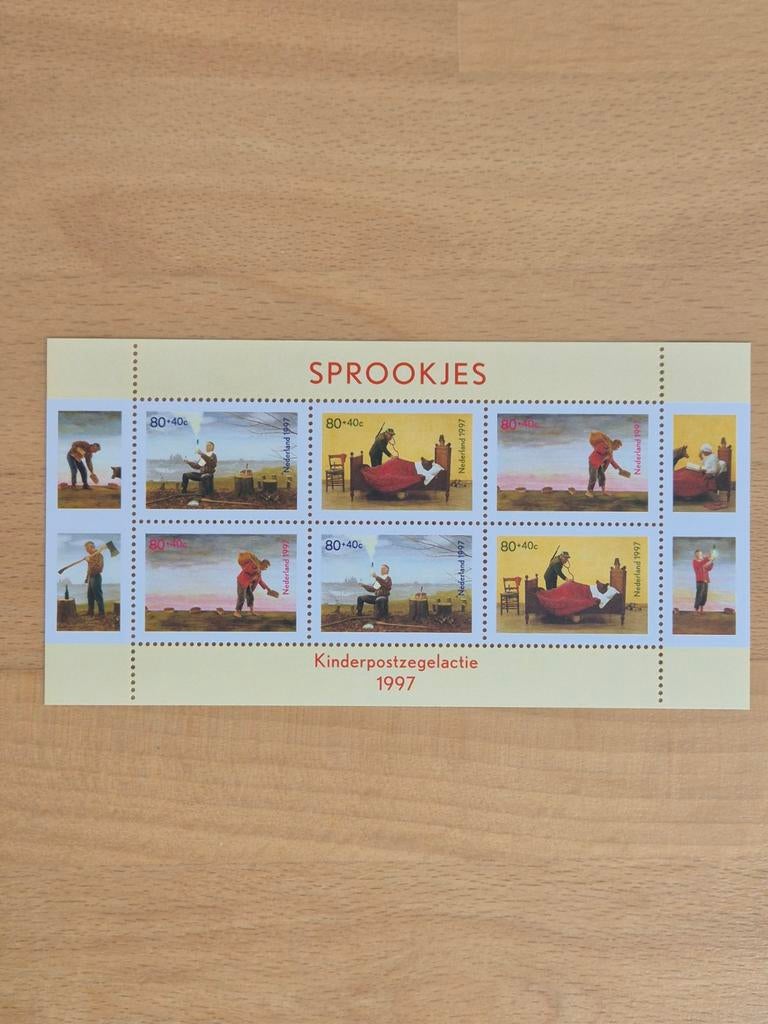 Nederland 1997 kinderpostzegels, Ophalen of Verzenden, Na 1940, Postfris