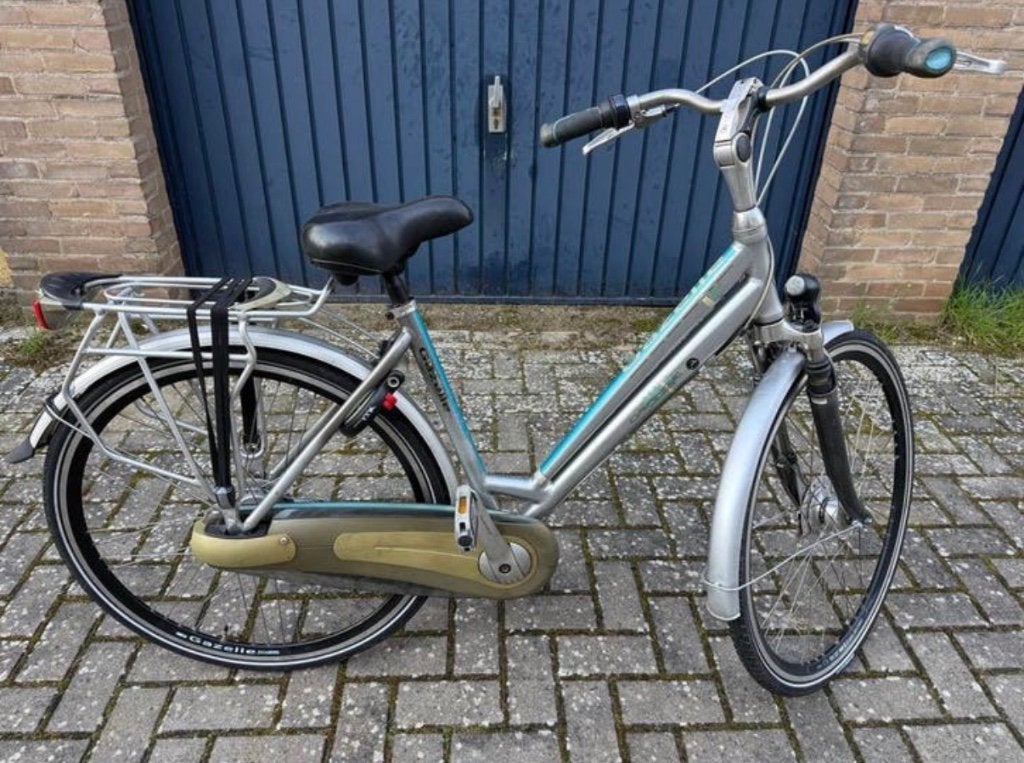 Gazelle damesfiets, Ophalen, Gebruikt, 47 tot 50 cm, Versnellingen