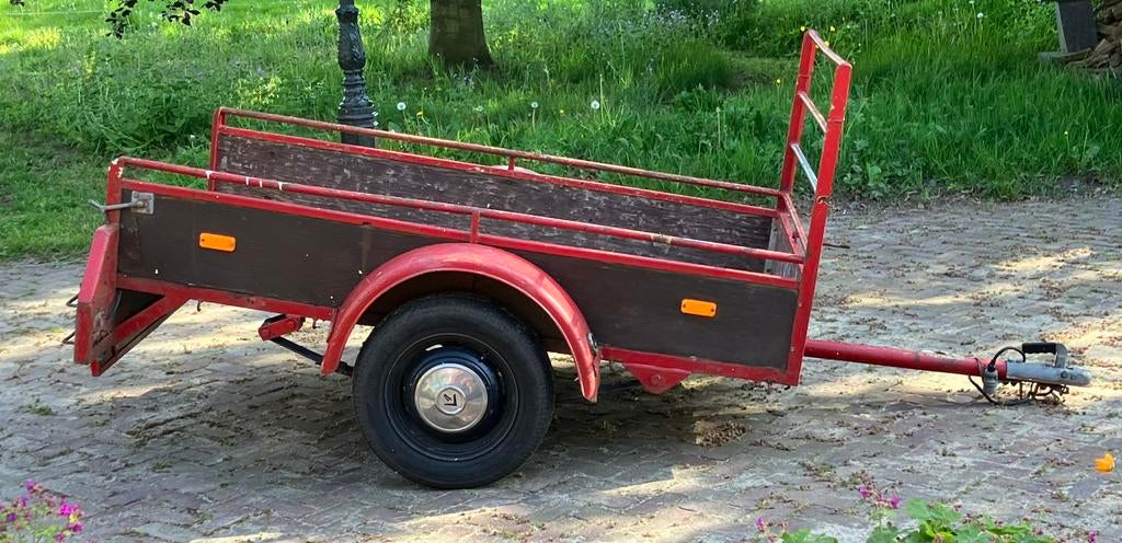 Robuuste aanhanger - Ideaal voor tuin en klussen, Ophalen, Gebruikt