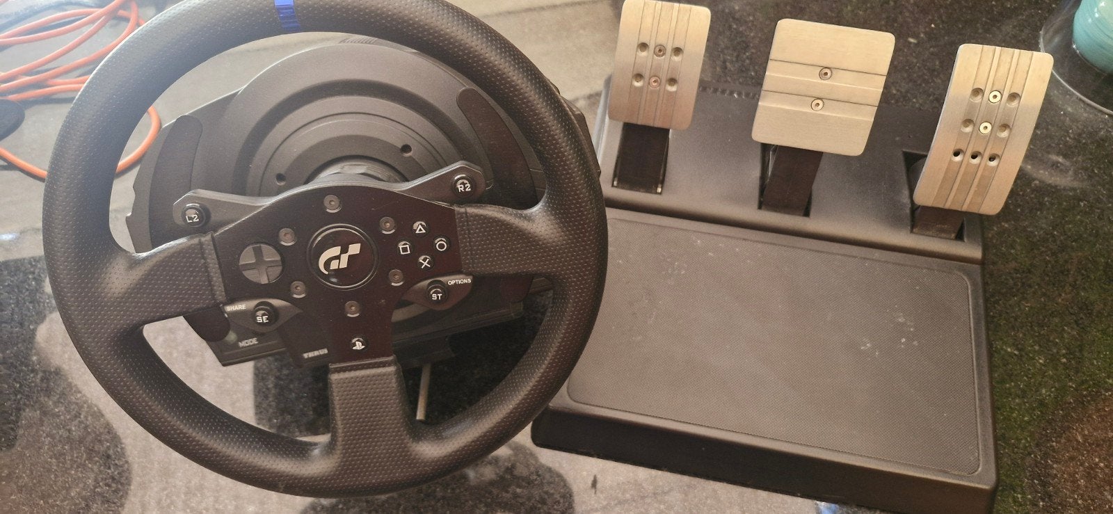 Thrustmaster T300RS GT EDITION racestuur en pedalen, Spelcomputers en Games, Spelcomputers | Xbox | Accessoires, Ophalen of Verzenden
