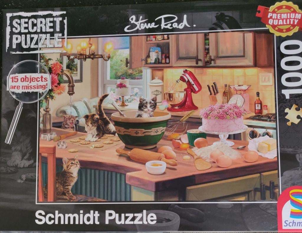 SCHMIDT AT THE KITCHEN TABLE NIEUW GESEALED, Ophalen of Verzenden, 500 t/m 1500 stukjes, Nieuw