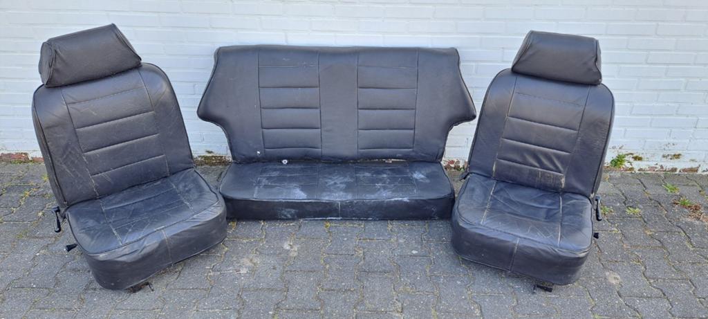 Zwart leren bekleding Classic Mini, Ophalen of Verzenden, Mini
