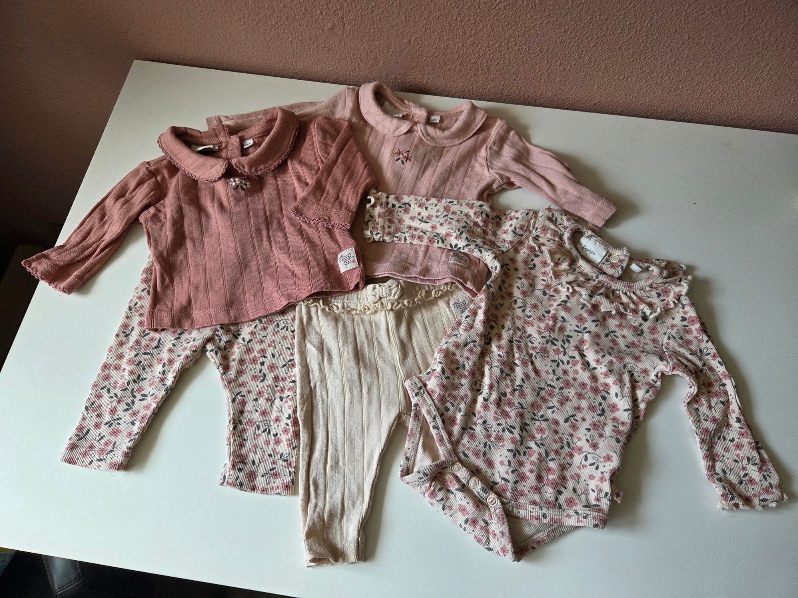 Feetje woodland bloom, Kinderen en Baby's, Babykleding | Maat 56, Ophalen of Verzenden, Feetje, Meisje, Setje