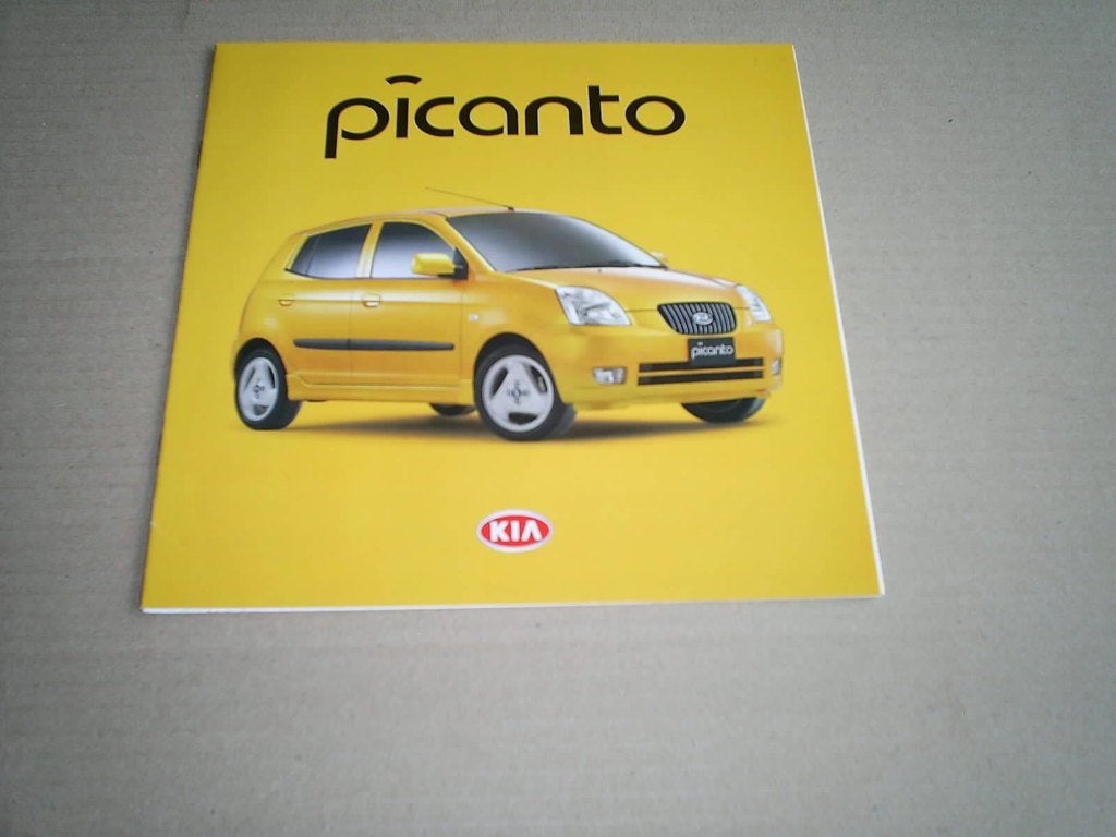 Kia Picanto 2004 8 pag., Verzenden, Zo goed als nieuw, Overige merken