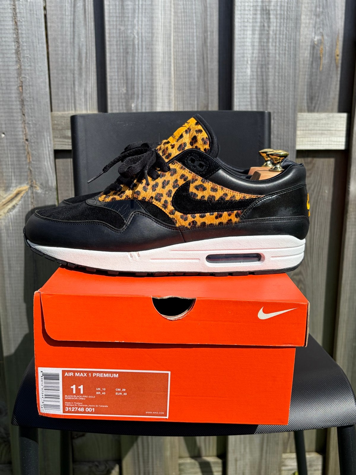 Nike Air Max 1 Atmos Beast Pack 2006 - Maat 45, Kleding | Heren, Schoenen, Overige kleuren, Ophalen of Verzenden, Sneakers of Gympen