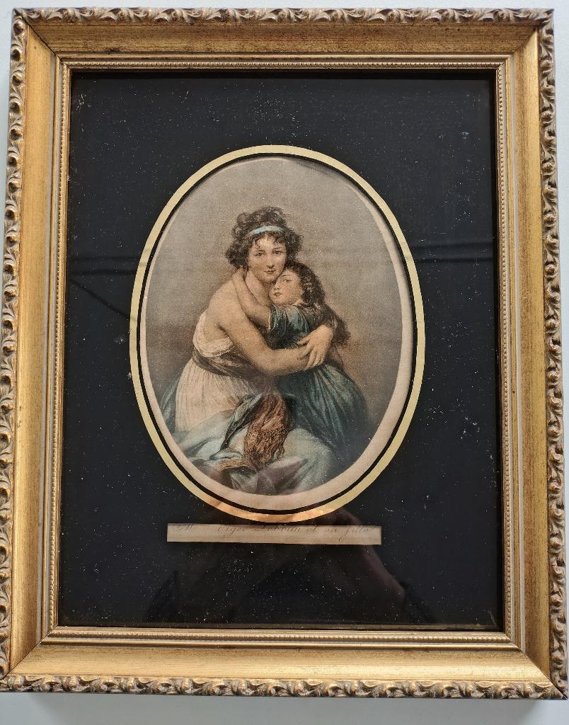 Drie Franse klassieke decoratieve prenten, Ophalen of Verzenden