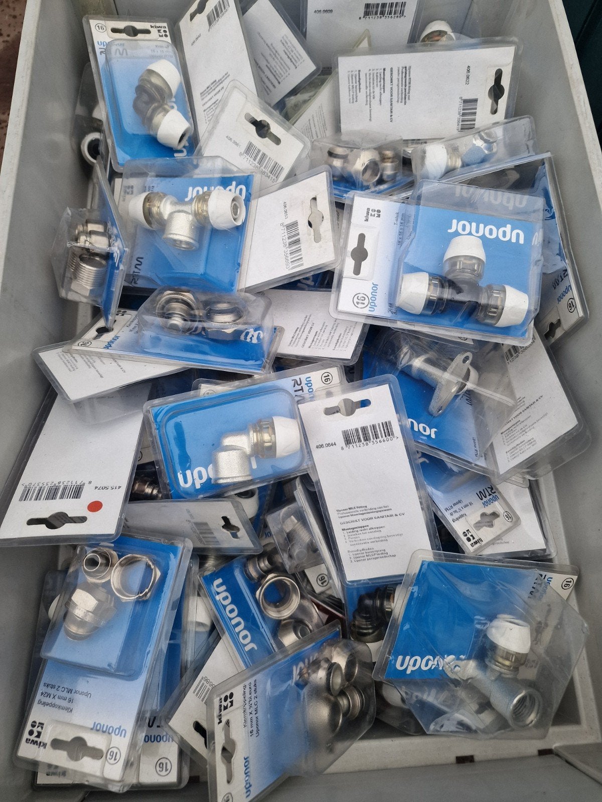 Uponor koppelingen en bochten - diverse maten, Ophalen, Overige materialen, Bochten, Minder dan 20 mm