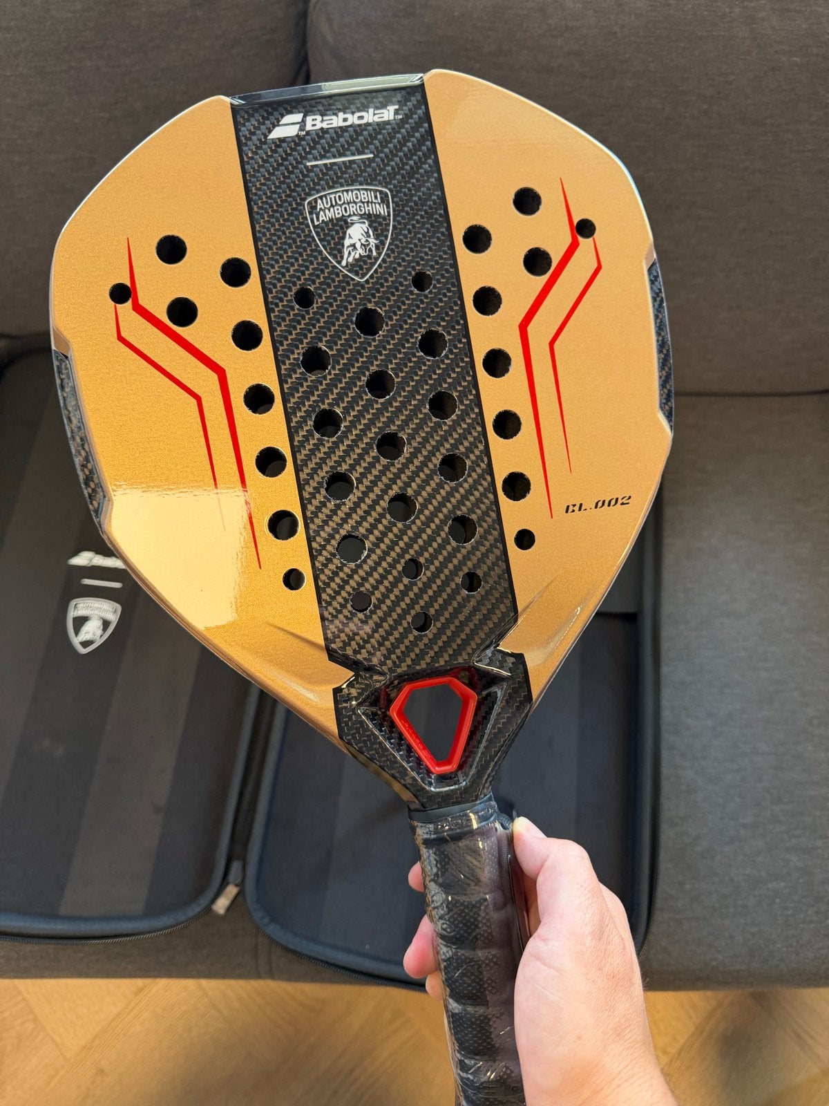 Babolat x Lamborghini Padelracket BL002, Ophalen of Verzenden, Nieuw, Padelracket