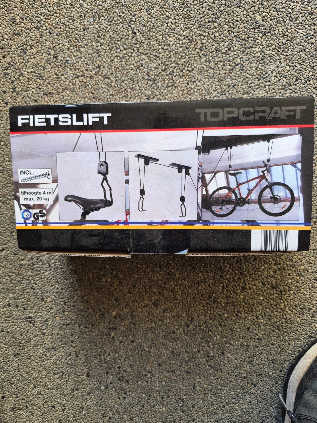 Topcraft Fietslift - Handige Opbergoplossing, Ophalen of Verzenden