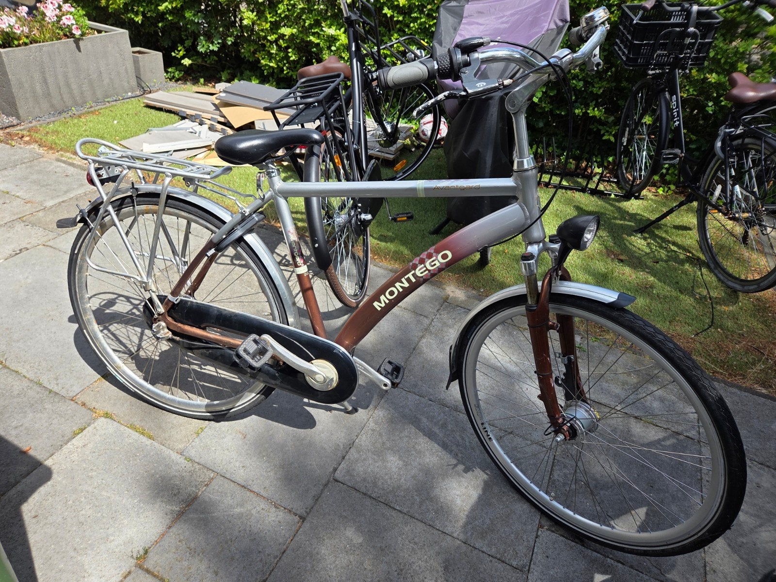Montego fiets, 28 inch, 3 versnellingen., Velgrem, Versnellingen, Ophalen, Overige merken