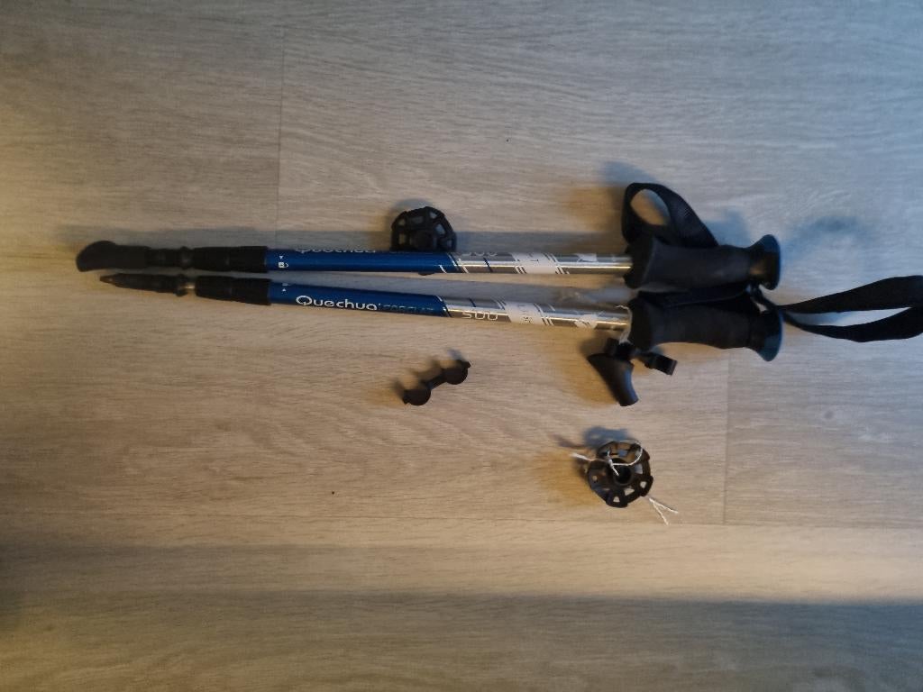 Wandelstokken Nordic walking, Ophalen of Verzenden, Verstelbaar, Gebruikt