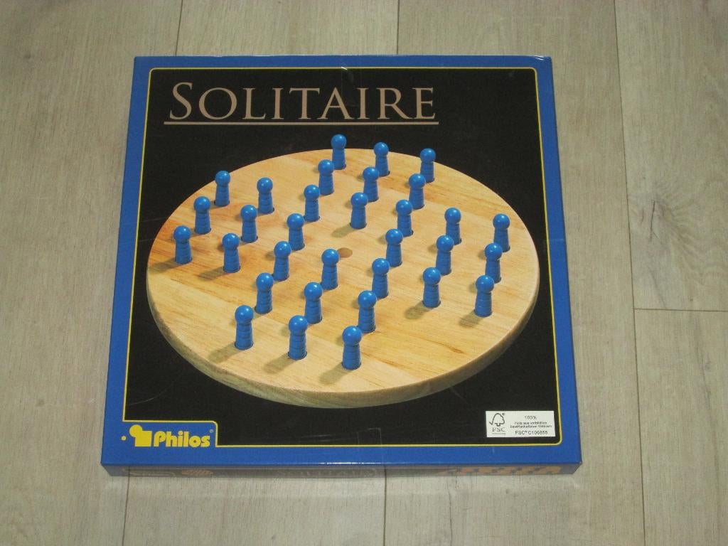 Solitaire Philos houten spel, Ophalen of Verzenden, Nieuw