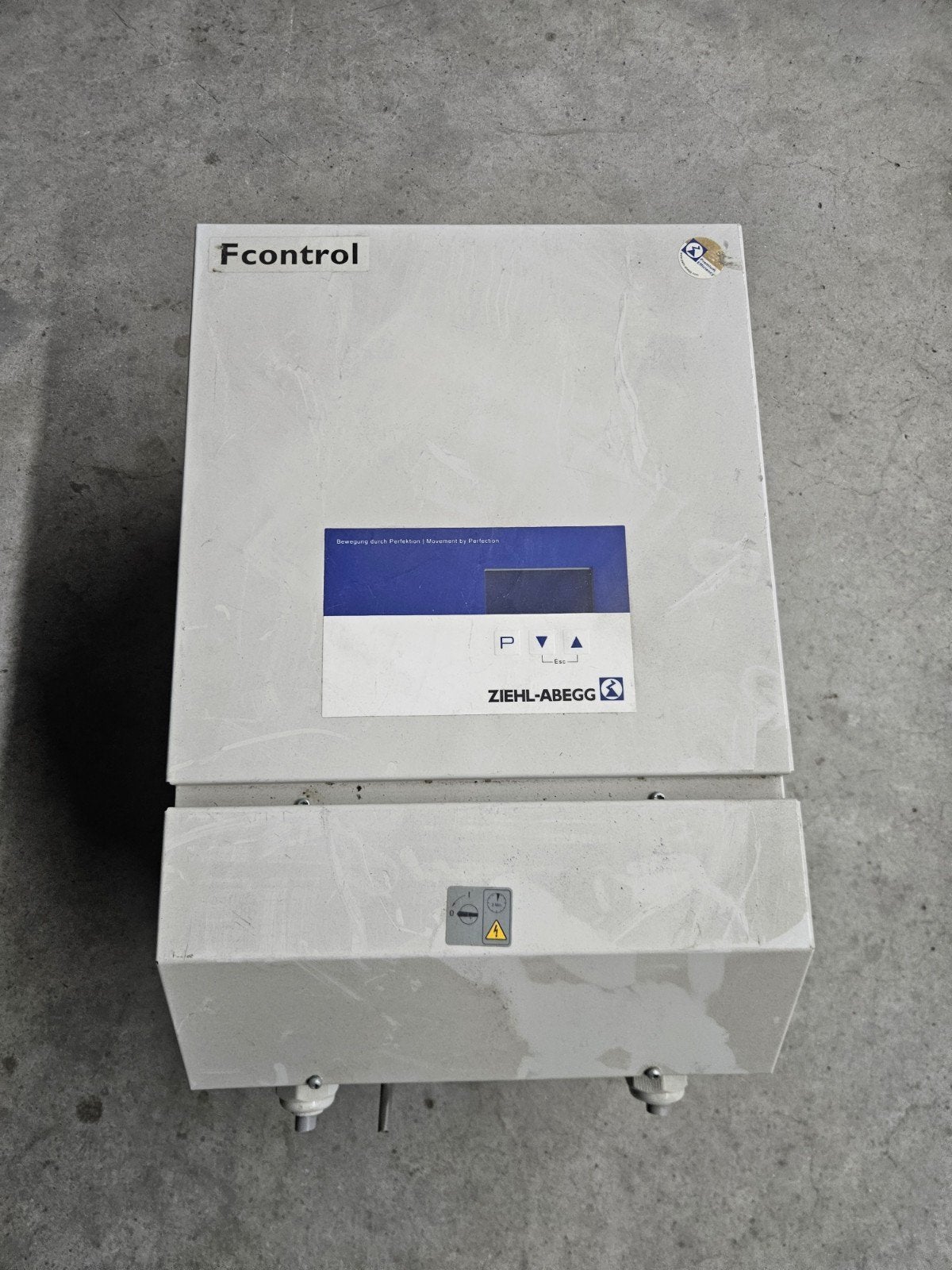 Ziehl Abegg Fcontrol 15kW frequentieregelaar, Hobby en Vrije tijd, Elektronica-componenten, Ophalen of Verzenden, Gebruikt