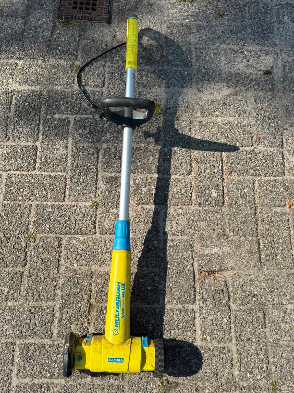 Gloria Multibrush Speedcontrol Plus Terrasreiniger, Tuin en Terras, Ophalen, Zo goed als nieuw