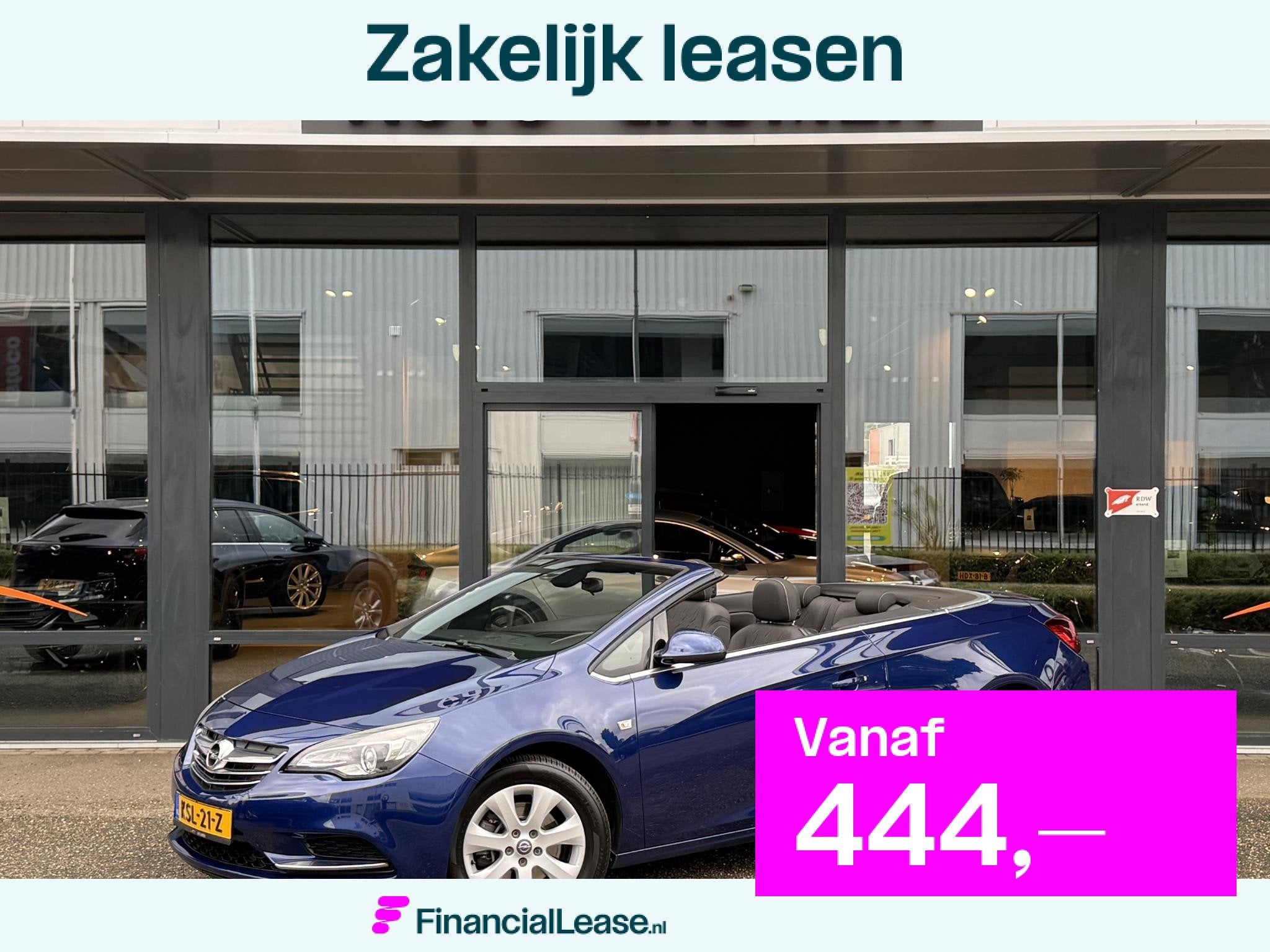 Opel Cascada 1.4 Turbo ecoFLEX Innovation 140 PK Cabriolet 6, Voorwielaandrijving, Stof, 4 cilinders, Cabriolet