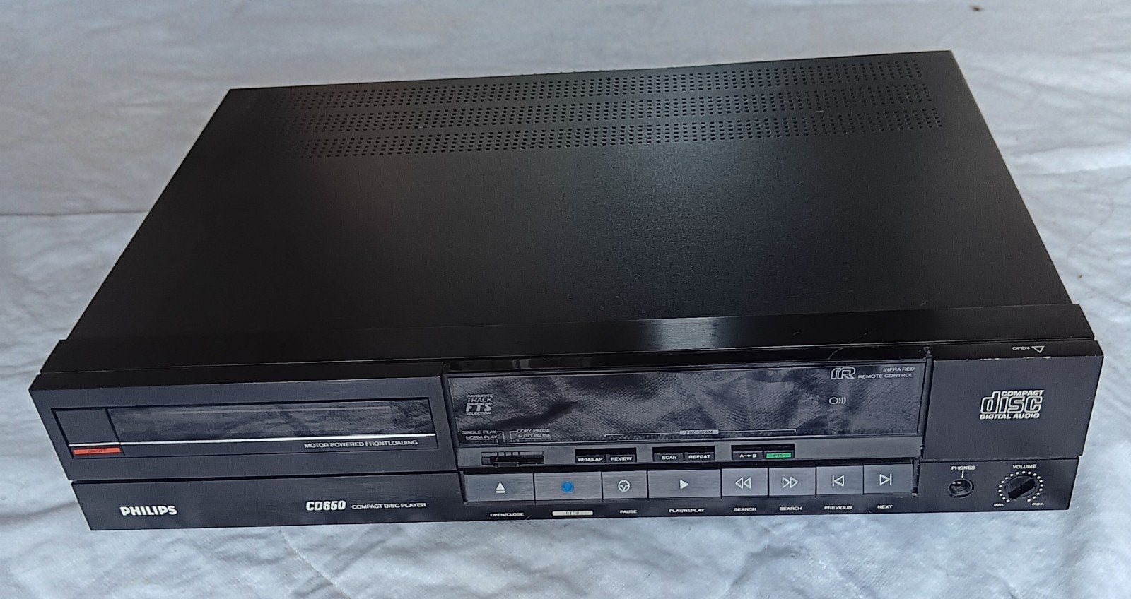 Philips CD650 cd-speler, Ophalen of Verzenden, Gebruikt, Philips