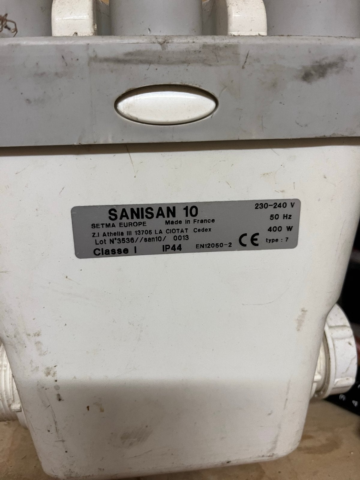 Sanisan 10 Vuilwaterpomp - Diverse stuks beschikbaar, Ophalen, Gebruikt