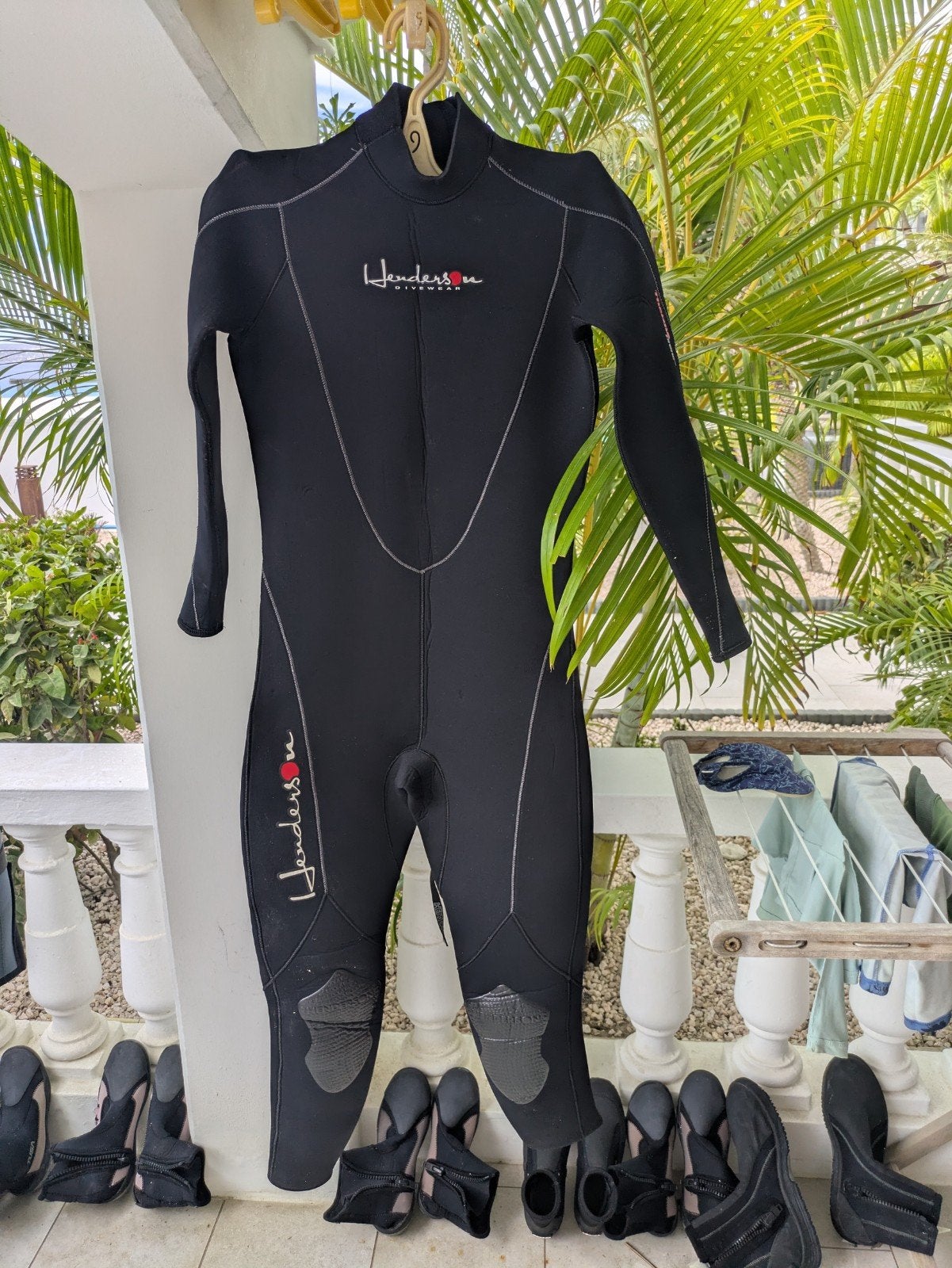 Henderson 5mm wetsuit man maat S, Ophalen of Verzenden, Gebruikt, Duikpak