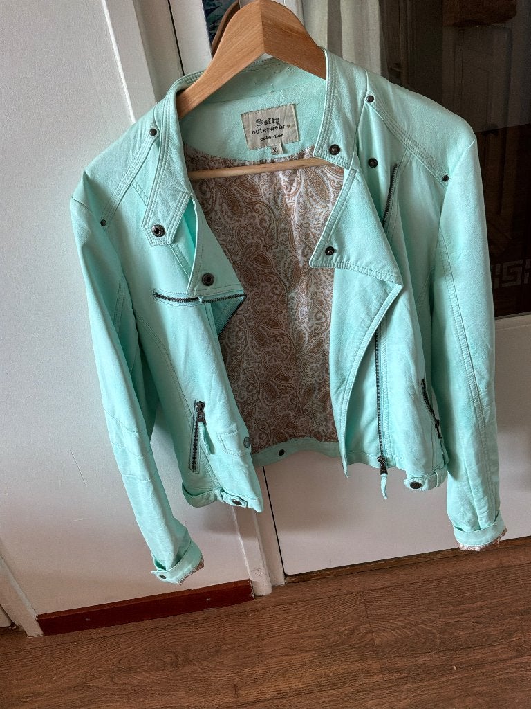 jasje mintgroen, Kleding | Dames, Ophalen of Verzenden, Zo goed als nieuw, Jasje, Groen