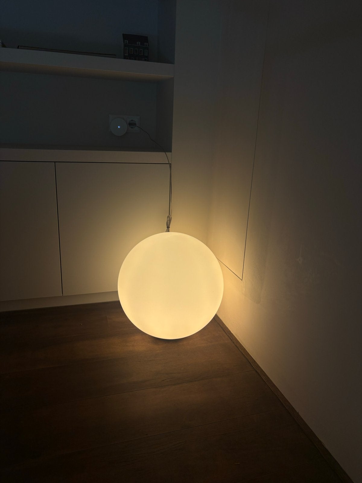 Artemide Dioscuri Vloerlamp Grote Maat 42cm, Ophalen of Verzenden, Gebruikt, Glas