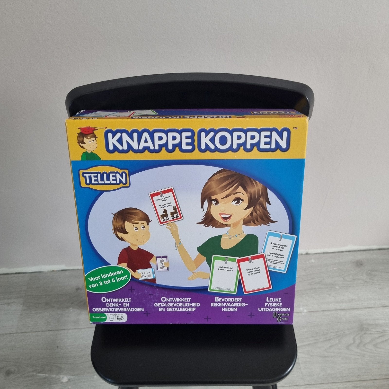 Nieuw Knappe Koppen Tellen Spel + uitbreidingen, Kinderen en Baby's, Speelgoed | Educatief en Creatief, Ophalen of Verzenden, Nieuw